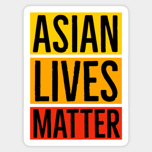 Asian Lives Matter Sticker